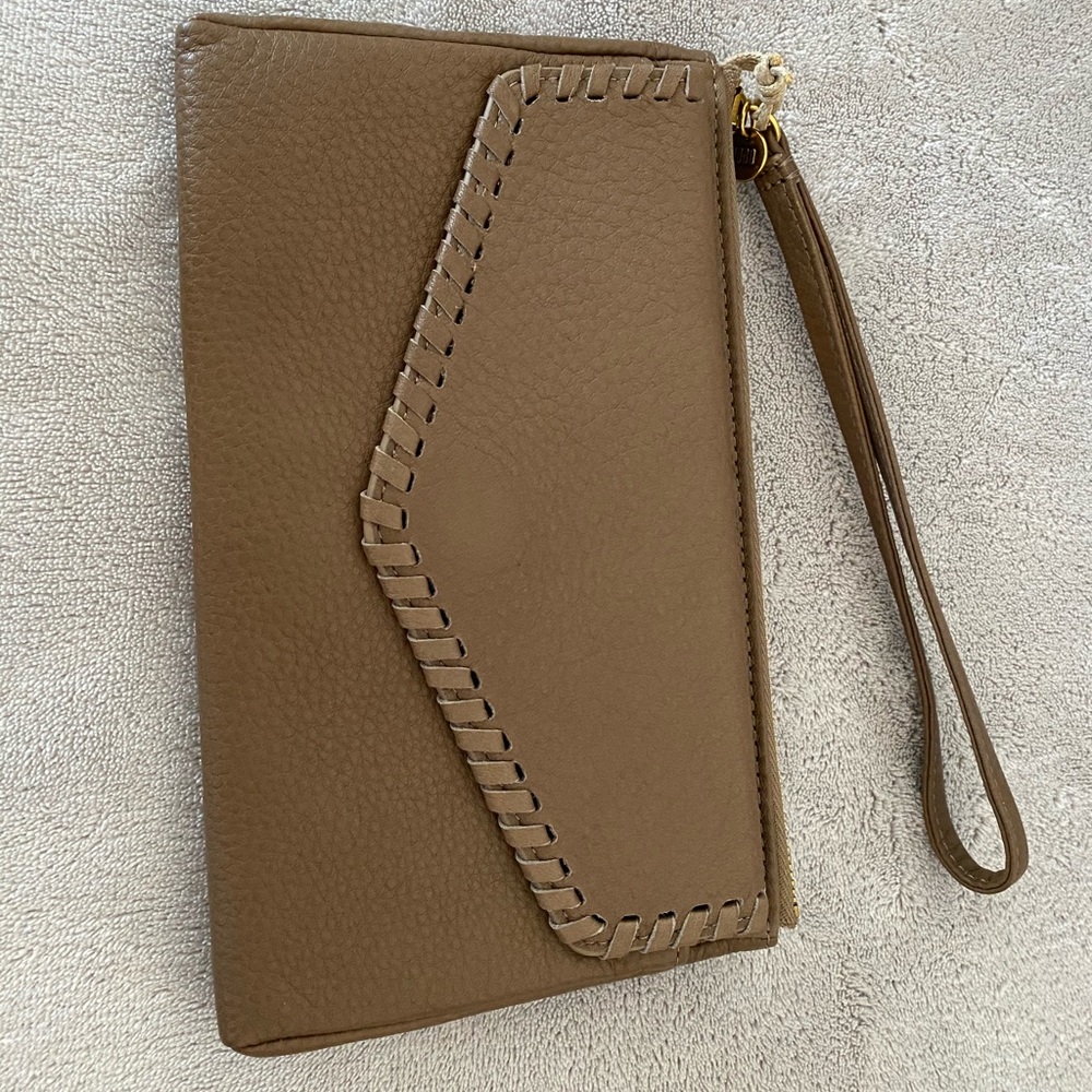 New Hobo Pocket Leather Wristlet wallet - Picture 4 of 7
